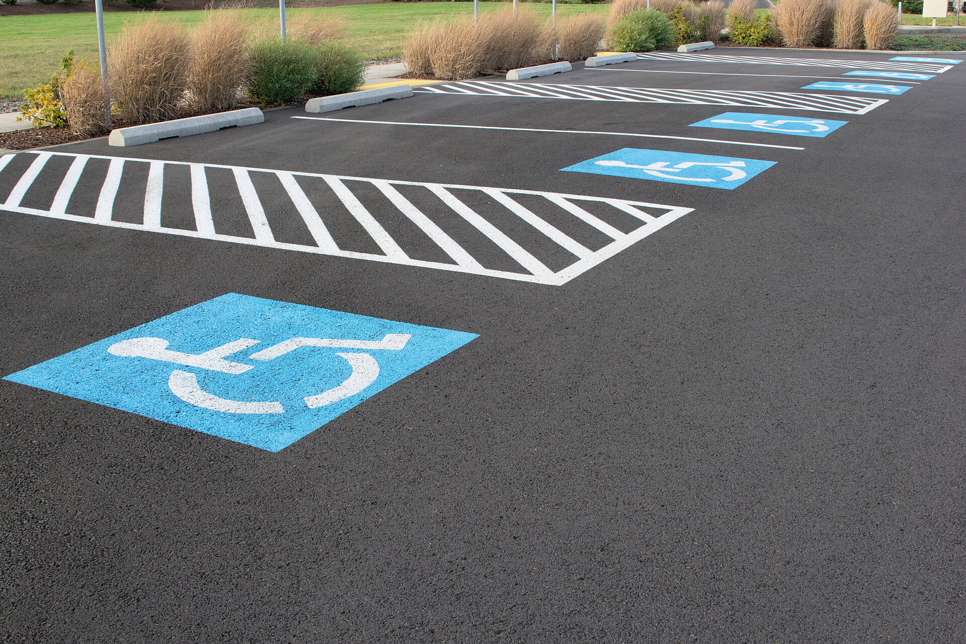 ADA accessible parking spaces in Dallas–Fort Worth, TX — Blackland Asphalt